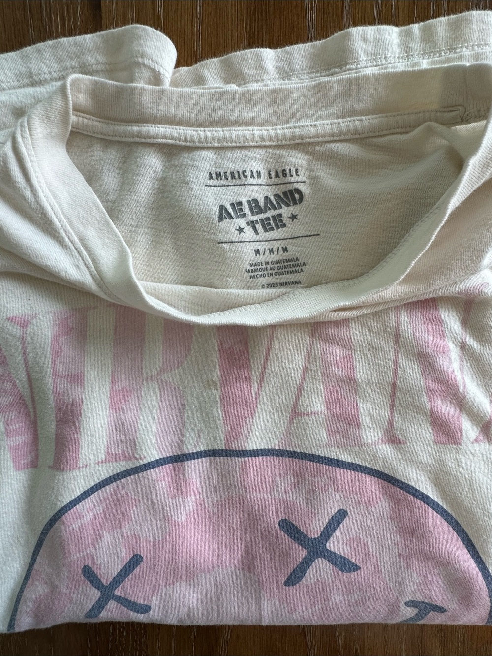 American Eagle Oversized Nirvana Band Tee - Picture 4 of 4